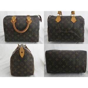 Louis Vuitton Boston Speedy Bag Brown Monogram Canvas